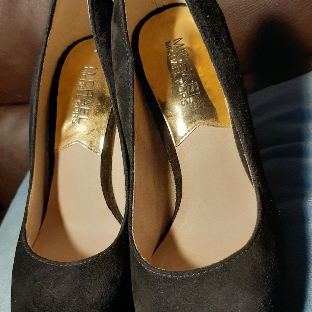 Black Michael Kors High Heels